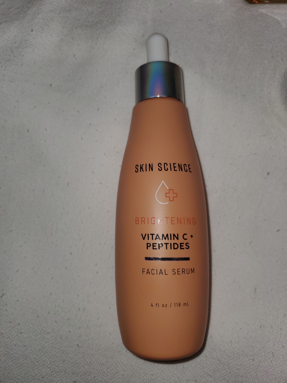 Brightening Vitamin C + Peptides Facial Serum - Peach